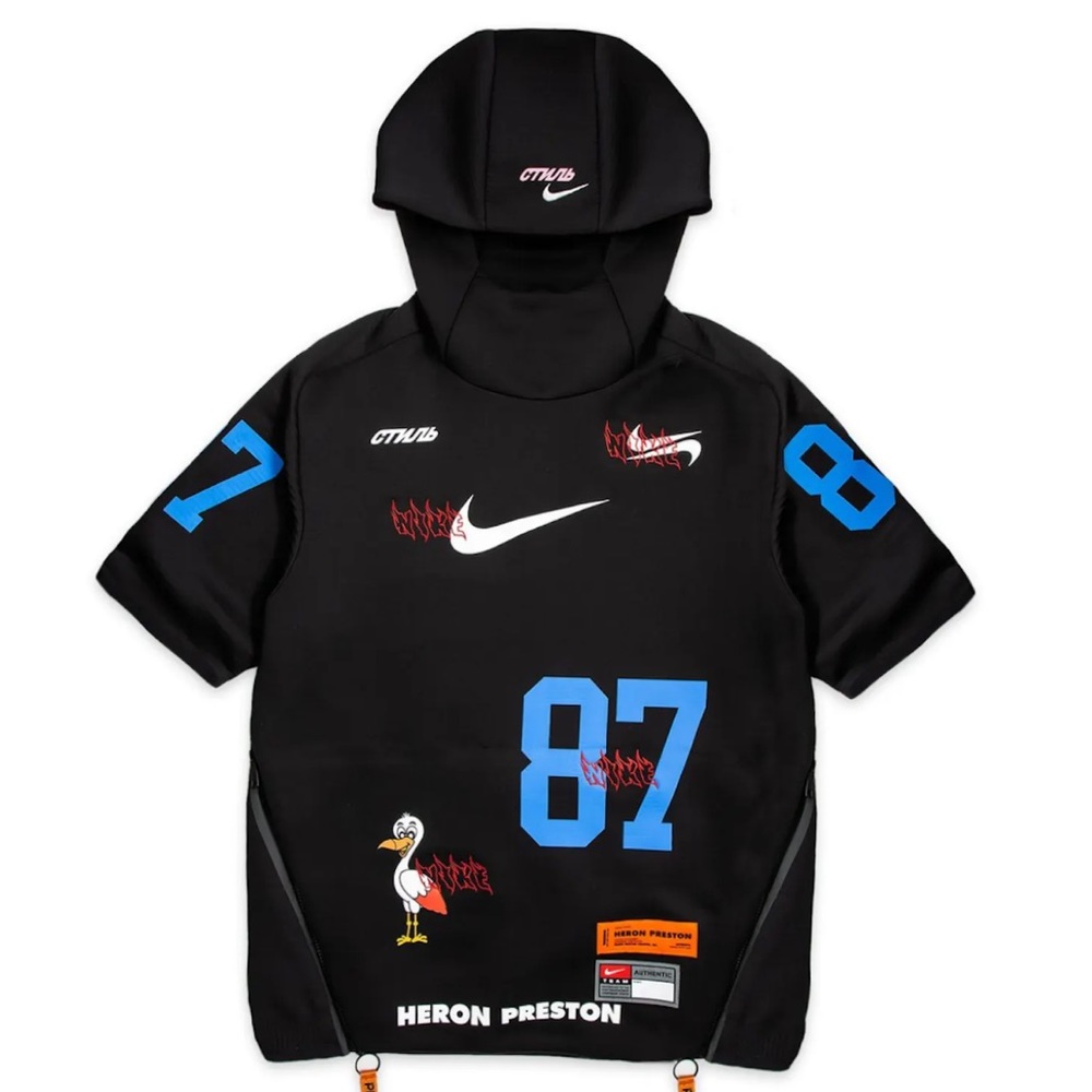 Nike x Heron Preston Short Sleeve Hoodie